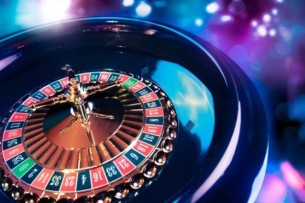 Live casino table with multiple camera angles and game interface